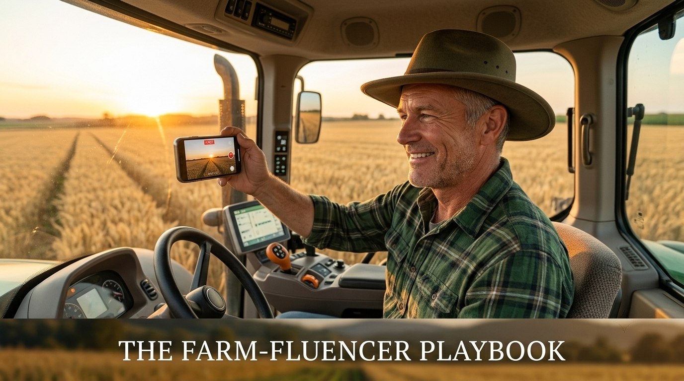 The “Farm-Fluencer” Playbook: How Real Farmers Are Winning on Social Media