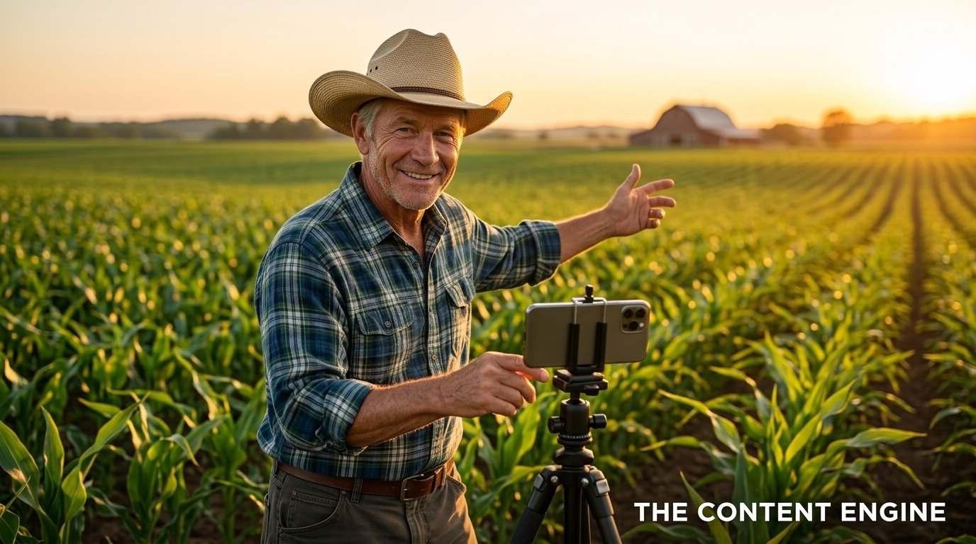 The Content Engine: A Strategic System for Never Running Out of Farm Marketing Ideas