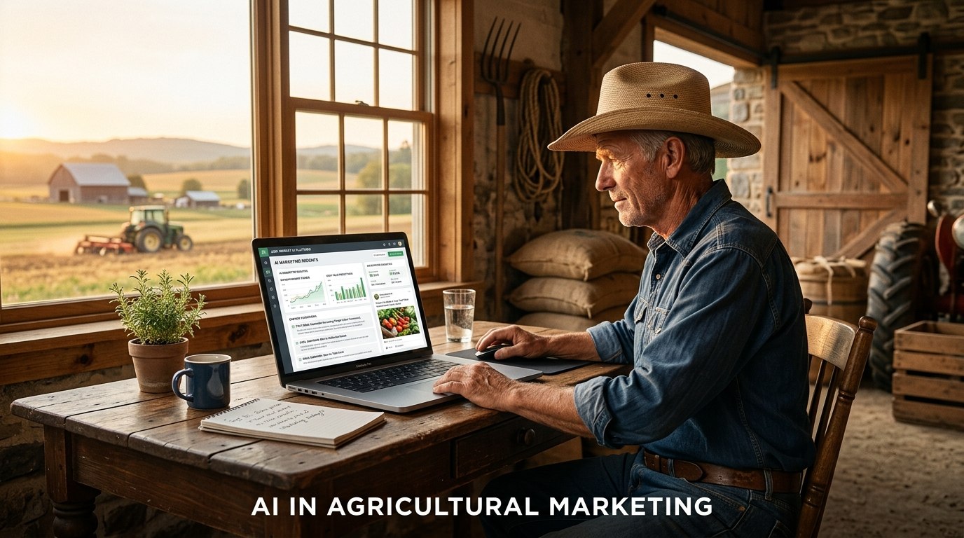 The Strategic Farmer’s Guide to AI in Agricultural Marketing